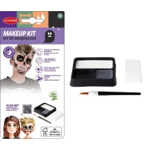 Mini trousse maquillage squelette pas cher | Fiesta Factory