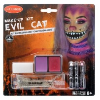 Kit chat diabolique Halloween pas cher | Fiesta Factory