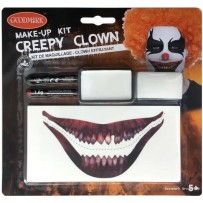 Kit clown effrayant Halloween pas cher | Fiesta Factory