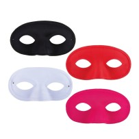 Loup domino couleur aléatoire pas cher – masque soirée carnaval