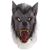 Masque intégral loup-garou adulte