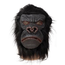 Masque gorille adulte intégral – déguisement animal réaliste