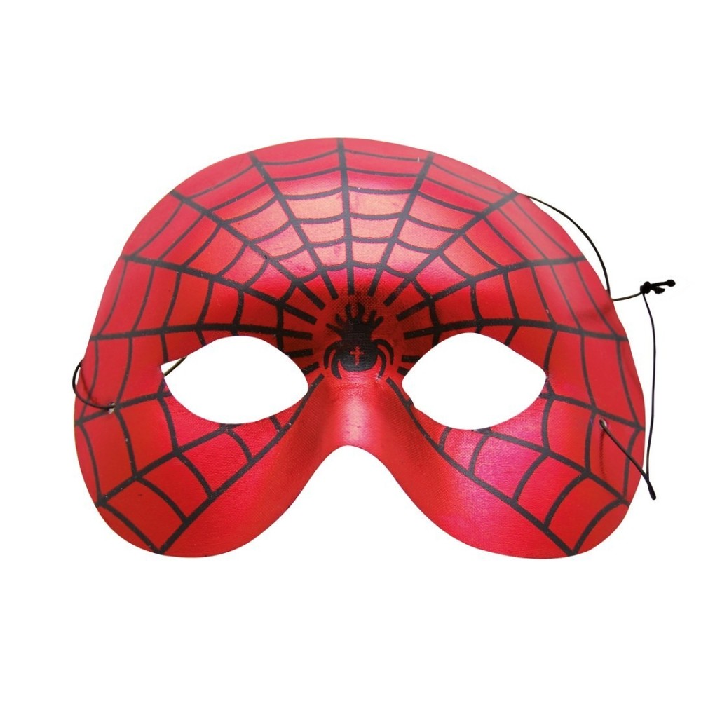 Loup homme araignée enfant pas cher – masque super héros déguisement