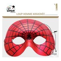 Loup homme araignée enfant pas cher – masque super héros déguisement