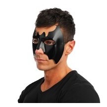 Loup chauve-souris noir pas cher – masque Halloween déguisement