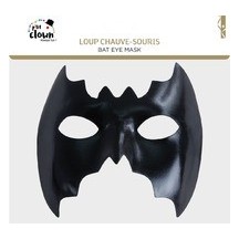 Loup chauve-souris noir pas cher – masque Halloween déguisement