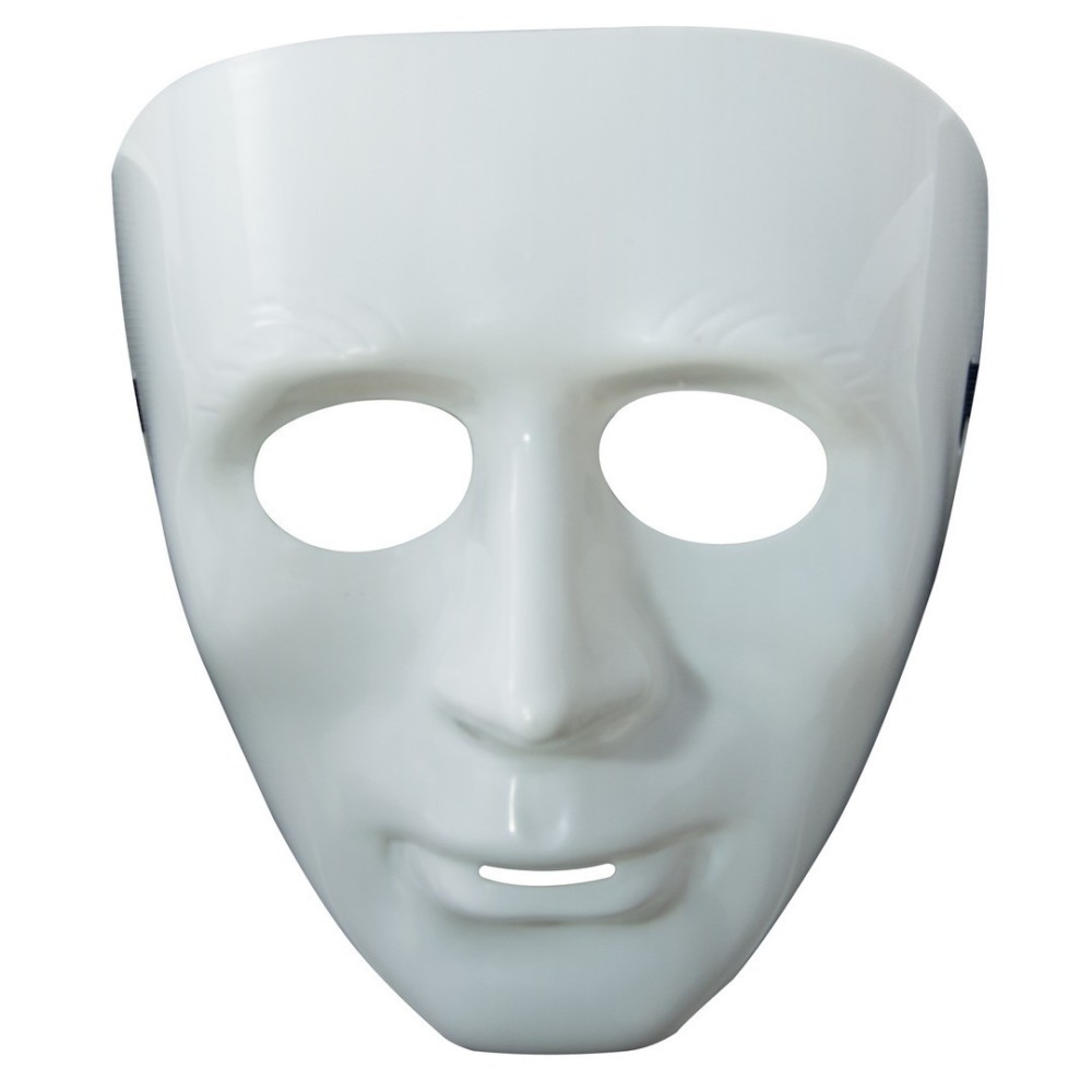 Masque visage blanc adulte pas cher – masque neutre à personnaliser