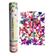 Canon à confettis 20 cm multicolore pas cher | Fiesta Factory