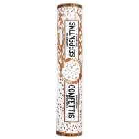 Lanceur duo serpentins confettis rose gold 25 cm pas cher | Fiesta Factory