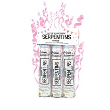 Lancer serpentins roses 15 cm x3 pas cher - Fiesta Factory