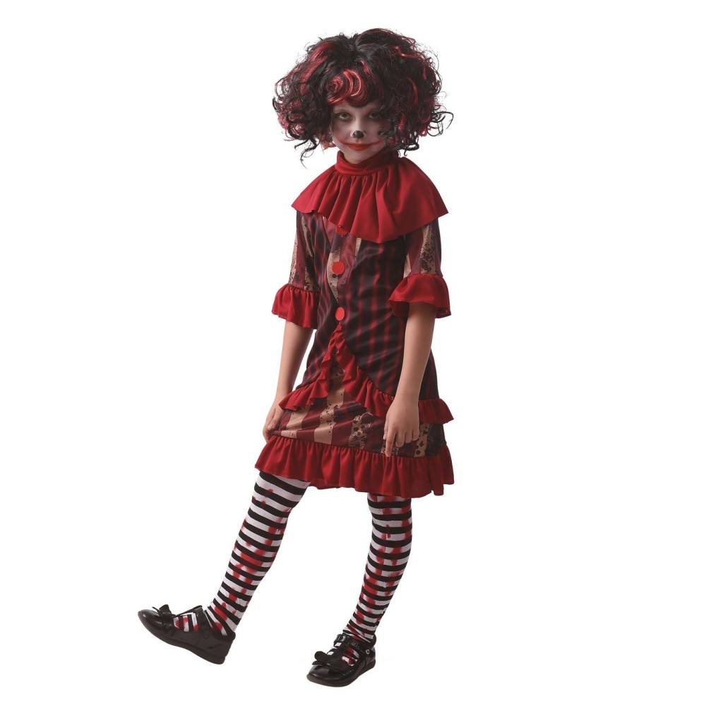 Costume clown diabolique fille enfant pas cher – Fiesta Factory à petit prix
