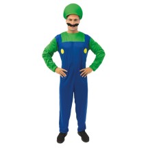 Costume plombier adulte vert bleu pas cher – Fiesta Factory à petit prix