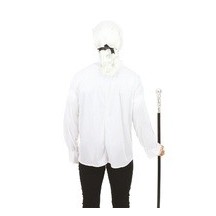 Chemise à jabot blanche adulte pas cher – Fiesta Factory à petit prix