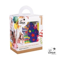 Kit Cotillons Multicolore – Boîte 10 Personnes - 36389 - Cotillons