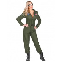 Déguisement Pilote d’Avion Femme – Costume sexy -  - Costumes adulte