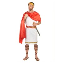 Déguisement romain homme avec couronne pas cher | Costume empereur | Fiesta Factory