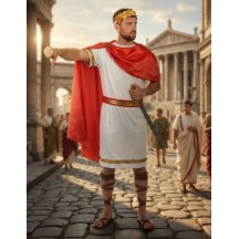 Déguisement Romain Homme avec Couronne – Costume antique -  - Costumes adulte
