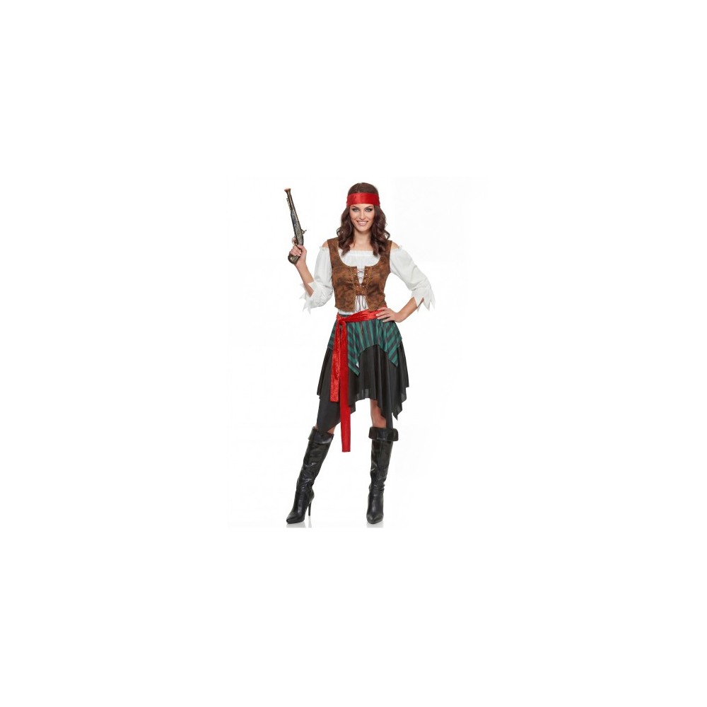 Déguisement Pirate Rayé Femme -  - Costumes adulte
