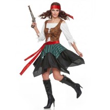 Déguisement Pirate Rayé Femme -  - Costumes adulte