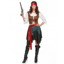 Déguisement Pirate Rayé Femme -  - Costumes adulte