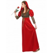 Déguisement Médiéval Rouge Femme -  - Costumes adulte