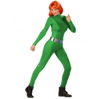 Déguisement Totally Spies™ Sam Vert Femme -  - Costumes adulte