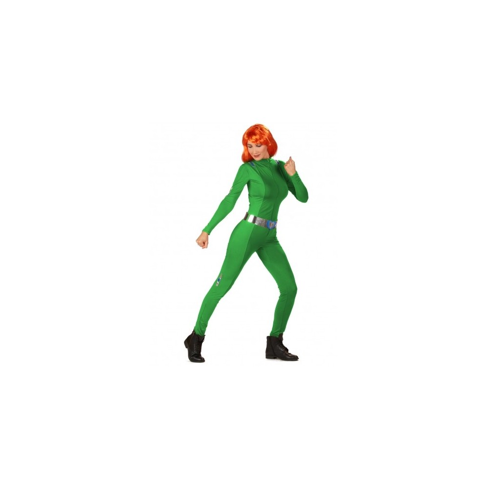 Déguisement Totally Spies™ Sam Vert Femme -  - Costumes adulte