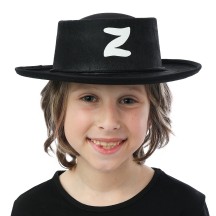 Chapeau Feutre Bandit Noir – Enfant - 10600 - Chapeaux