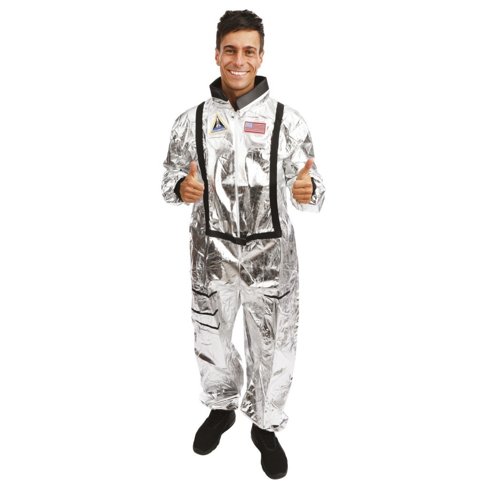 Costume astronaute homme argent pas cher | Fiesta Factory