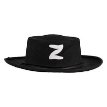 Chapeau Feutre Bandit Noir – Enfant - 10600 - Chapeaux