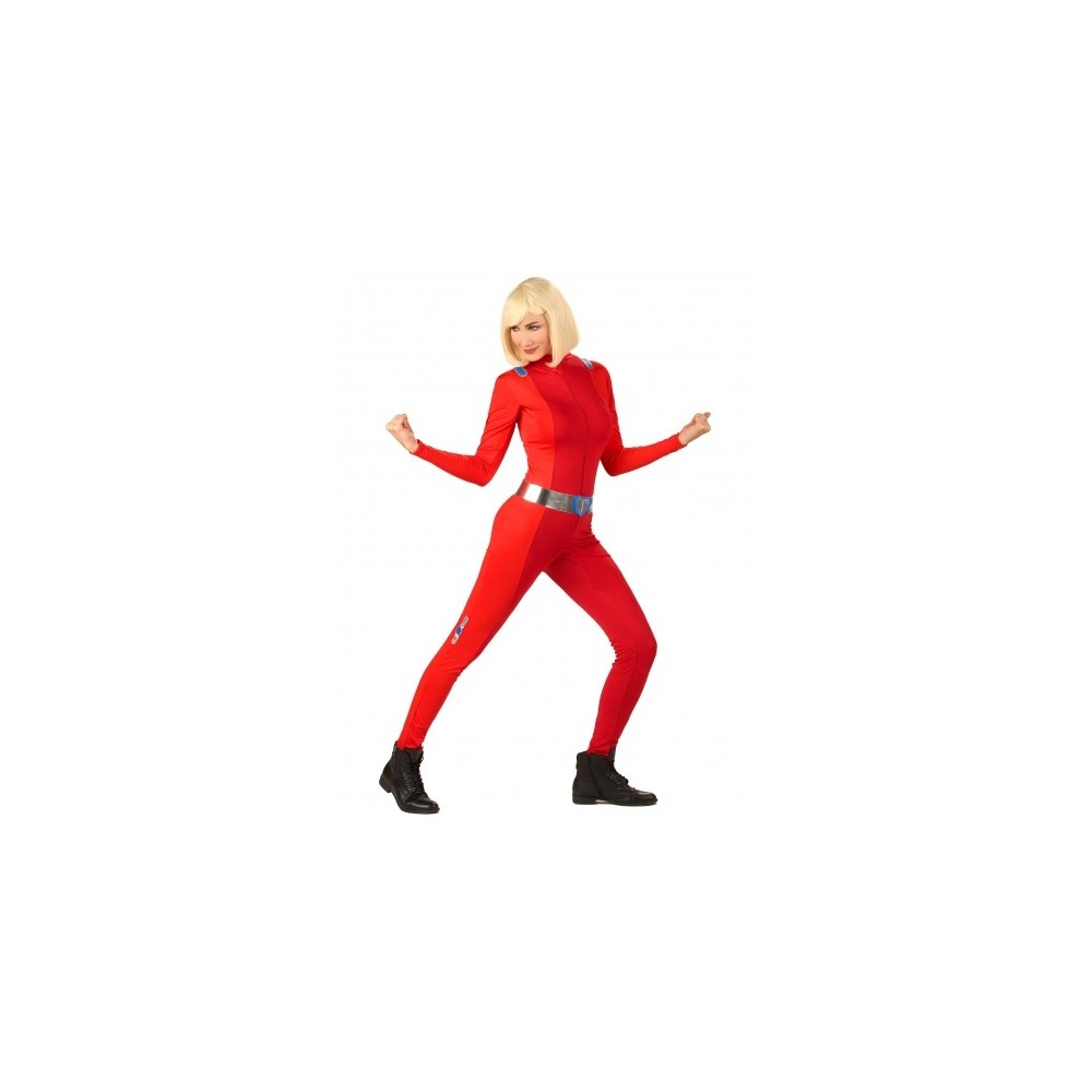 Déguisement Totally Spies™ Clover rouge femme pas cher | Fiesta Factory