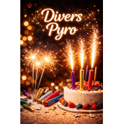 Cierges Magiques Anniversaire & Mariage – Étincelles Festives