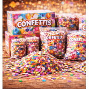 Confettis de fête – Sacs de confettis pour soirées et événements
