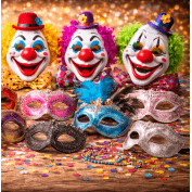 Masques de fête – Accessoires pour soirées et déguisements