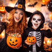 Costume Halloween – Déguisement Effrayant Adulte et Enfant