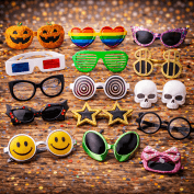 Lunettes Fantaisie Déguisement – Accessoires Costume Halloween et Soirée