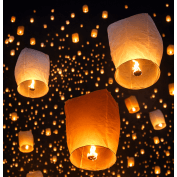 Lanterne Céleste – Lanterne Volante pour Mariage & Événement