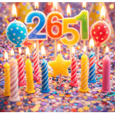 Bougies pour Anniversaire