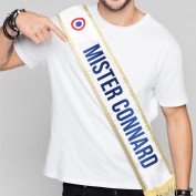 Écharpe Miss Humoristique – Accessoire Anniversaire & EVJF