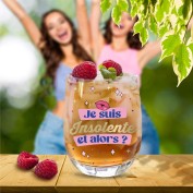 Verre Humoristique – Verre Anniversaire & Retraite Drôle