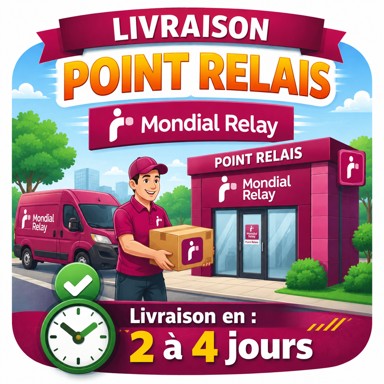 Livraison en relais Mondial Relay